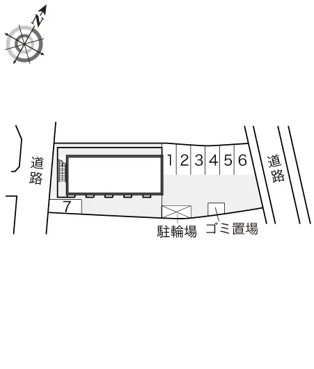 ★手数料０円★加古郡播磨町南大中２丁目　月極駐車場（LP）